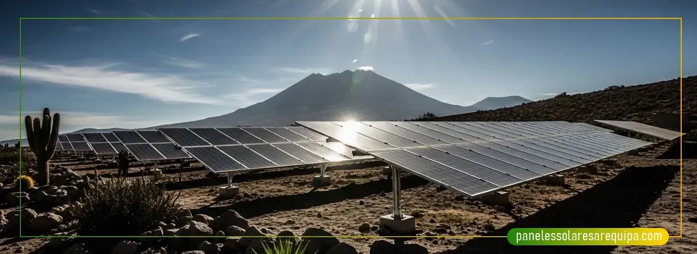 ✅ Instalación de Paneles Solares en Arequipa | Ahorre hasta 70% en su Recibo de Luz