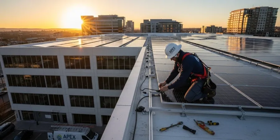 Instalación de paneles solares en Arequipa