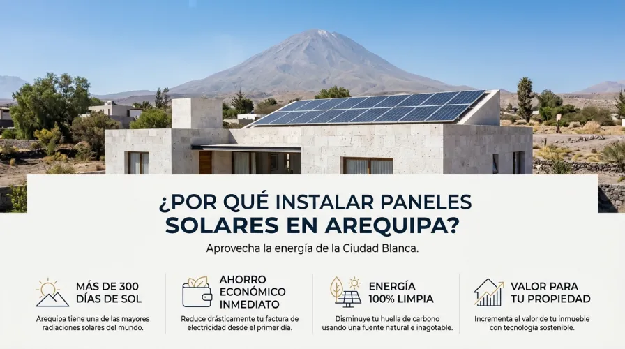Paneles Paneles solares Arequipa Instalación